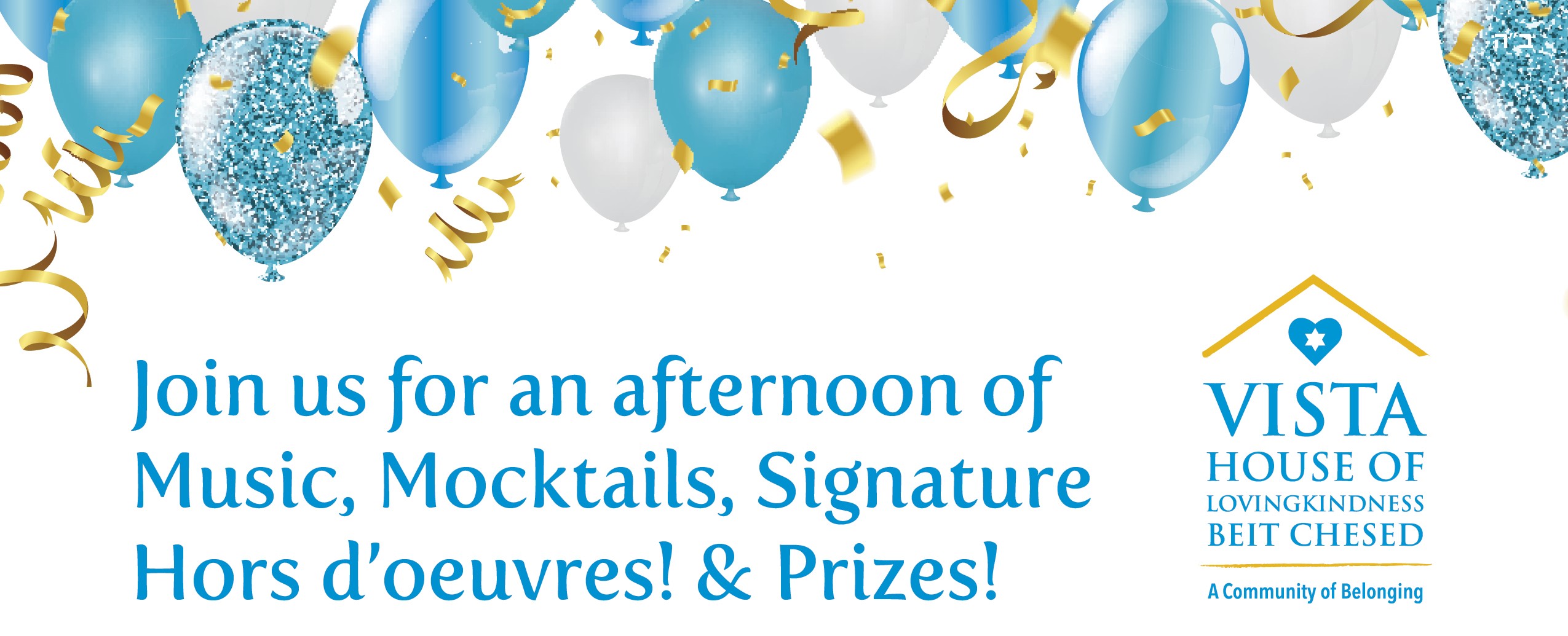 Join us for an afternoon of Music, Mocktails, Signature Hors d'oeuvres! & Prizes!